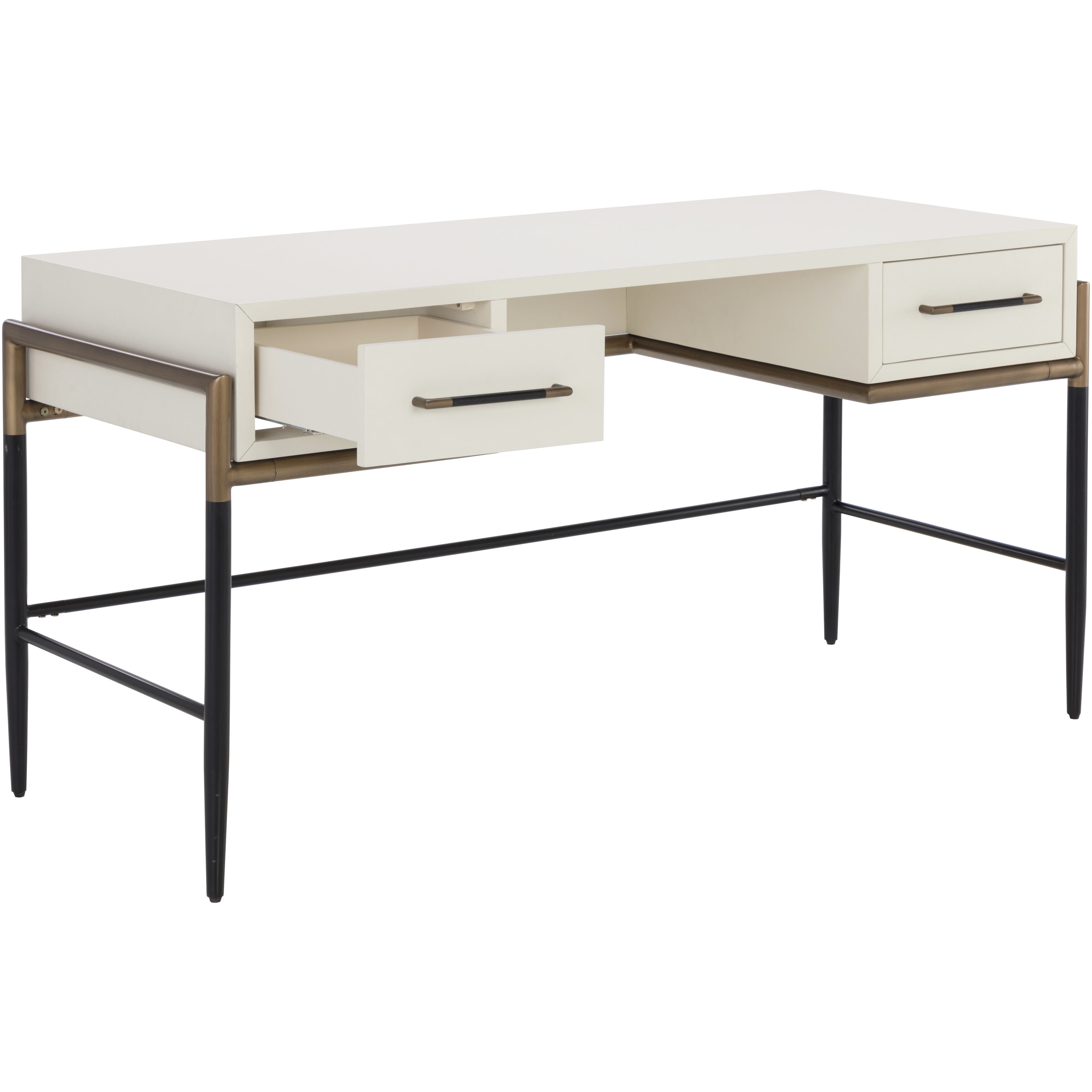 Weldrick 60 X 25.25 inch Oyster Desk